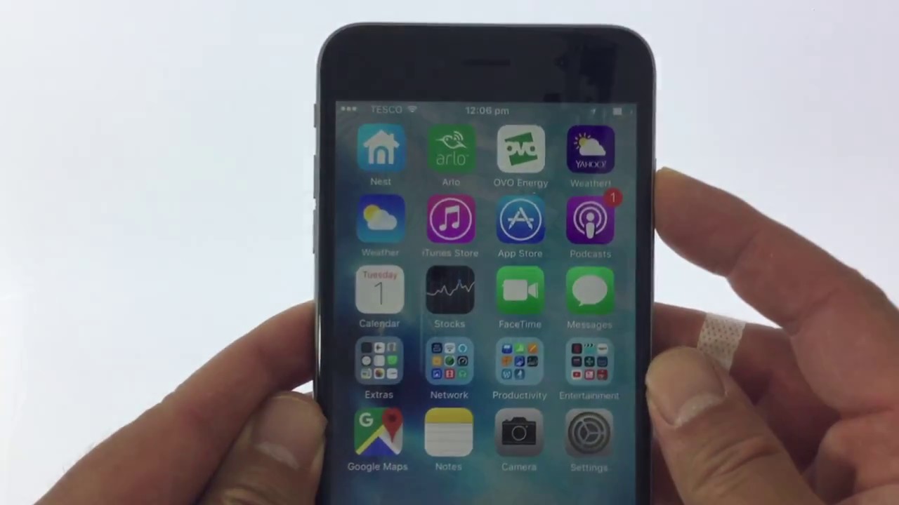 How to clear the RAM memory on an iOS device - YouTube