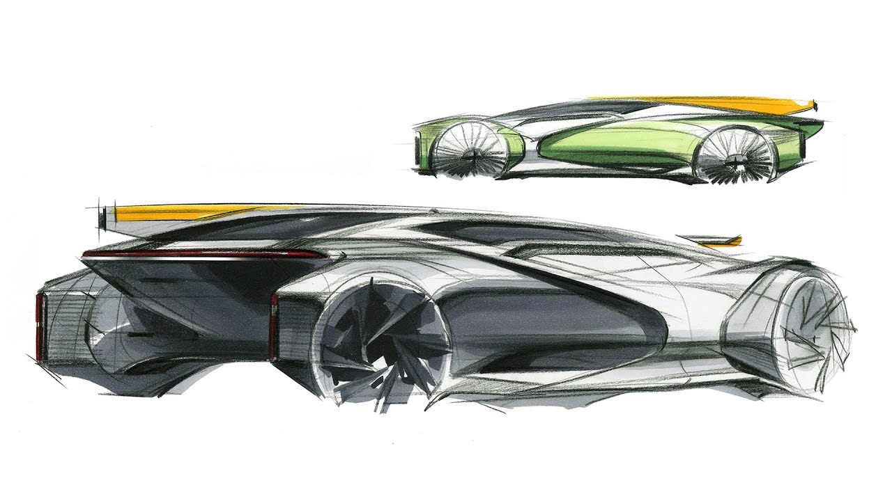 Car Design Sketch Midjourney Prompt - promptsideas.com