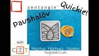 Paushalöv | Zentangle® Quickie