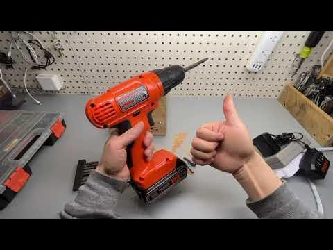 BLACK+DECKER 20V MAX POWER-CONNECT CORDLESS DRILLERDRIVER 30 PC KIT REVIEW.  