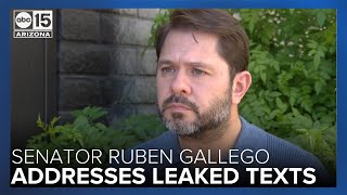 Celebrity WATCH: Senator Ruben Gallego addresses leaked text messages with ABC15 Wealth