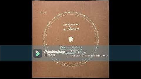 Wolfgang Amadeus Mozart - String Quartet No. 18 in A major, K. 464 / Végh String Quartet