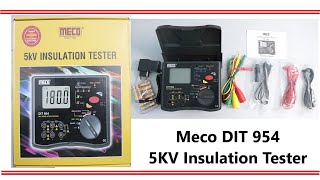 Meco insulation tester DIT 954