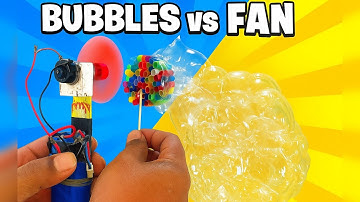 Crazy Bubble Maker Using DC Motor – Ultimate DIY Experiment!