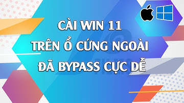 Cài Win 11 trên ổ cứng ngoài cho Mac intel và Win đã Bypass cực dễ #share #review #xuhuong #caiwin