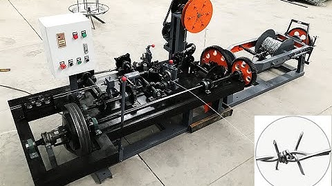 Barbed wire making machine (CS--A) #barbed wire#wire #machine