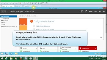 Windows Server 2012 Triển khai DFS chịu tải và chịu lỗi