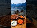 Would you eat this Fresh Salmon and Barley with Hummus Sauce? #asmr #foodvideos #outdoorcooking