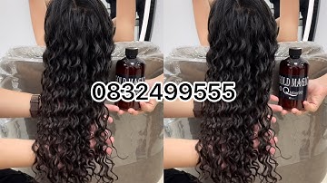 Hướng dẫn sử dụng uốn lạnh sao cho tóc không bị bông xù