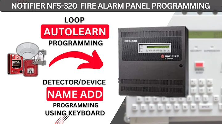 Notifier NFS-320 Loop Autolearn Programming | Add Detector & Device Names Tutorial