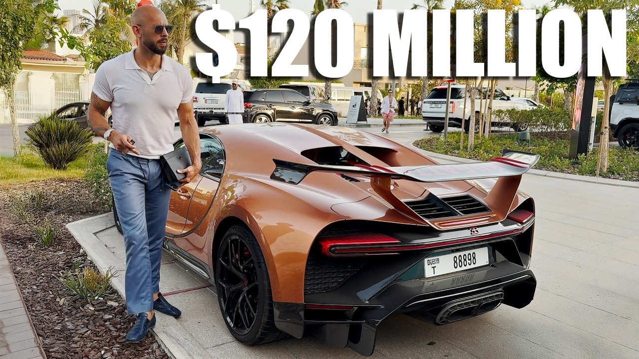 Andrew Tate's $120 Million Car Collection We Tour His Garage - YouTube
