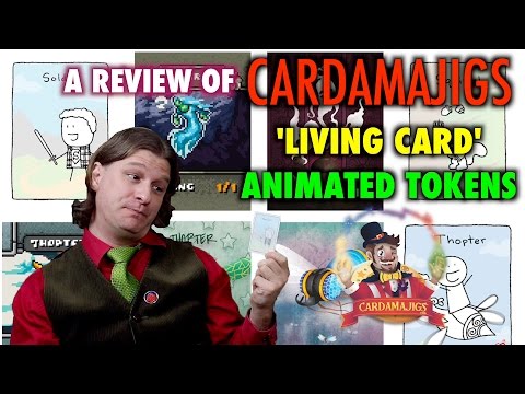A Review Of Cardamajigs 'Living Cards' Animated Tokens For Magic: The Gathering