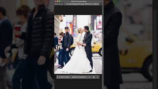 Sorry Aunty, but it's just too crowded in here! Photoshop tutorial. #WeddingPhoto #generativeai