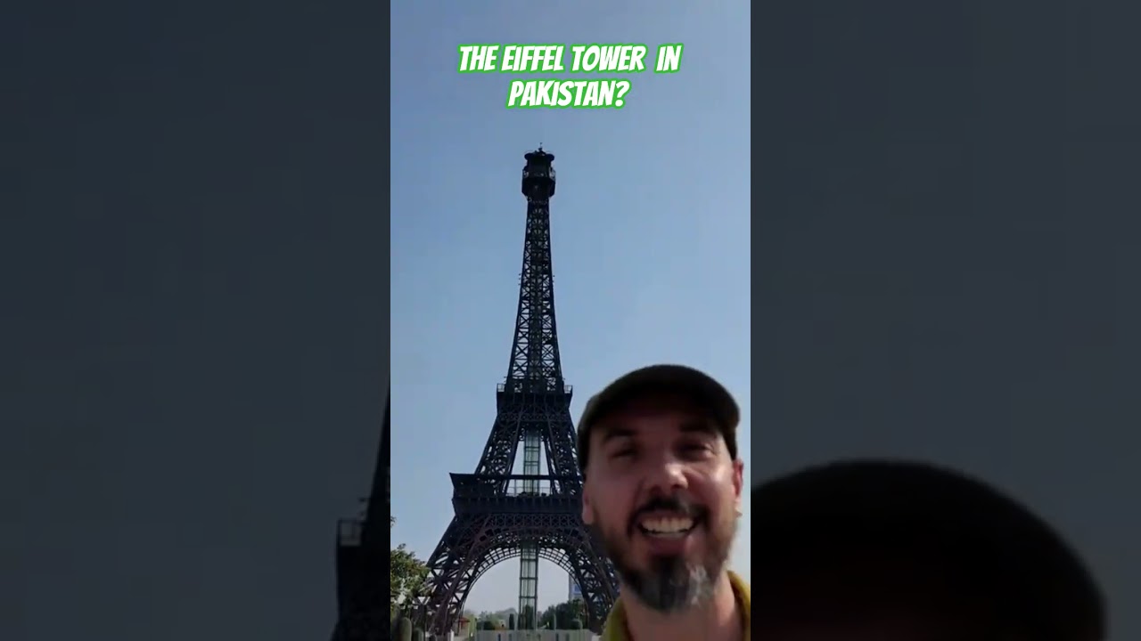No, Not Paris — This Is Lahore’s Mini Eiffel Tower 🇵🇰 