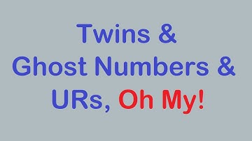 Sudoku Primer 279 - Twins & Ghost Numbers & URs, Oh My