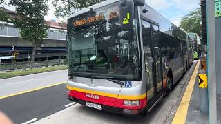 (May 2025 rewind) [Tower Transit] Man A24 NG363F [SMB8038A] on Service 858 departing