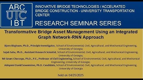 Transformative Bridge Asset Management Using an Integrated Graph Network-RNN Approach