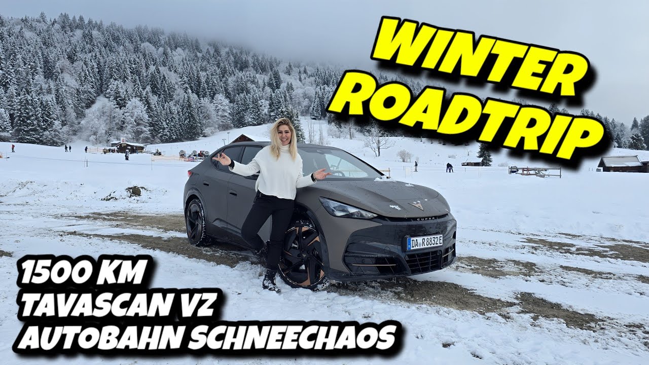 Winterschock im E-Auto? 1500 km Cupra Tavascan VZ Bayern Roadtrip. 