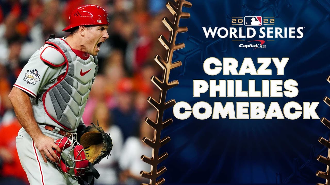 Phillies' INSANE comeback in World Series Game 1! Down 5 runs then win in  extras! 