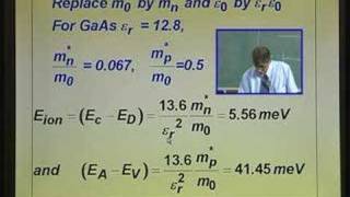 Lecture 7 - Dopants and impurities in GaAs and InP