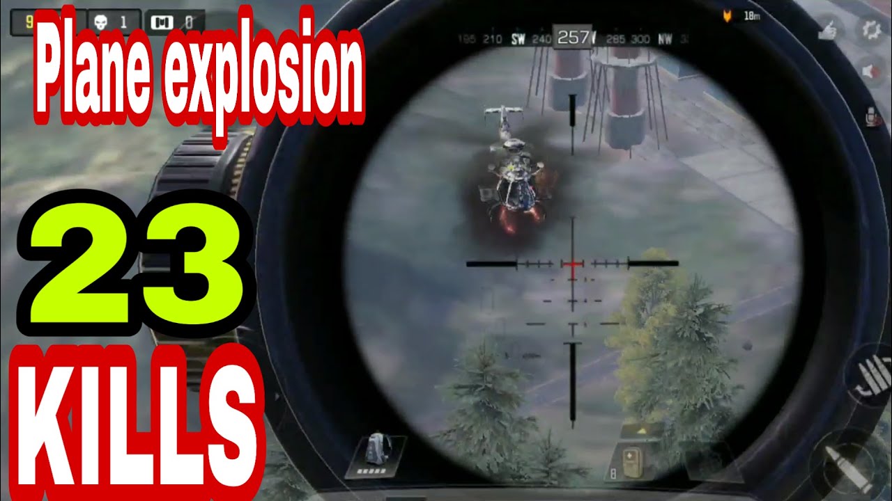 Blast the plane to destroy the enemy team_ 23 kill Solo vs Squad_ Call ...
