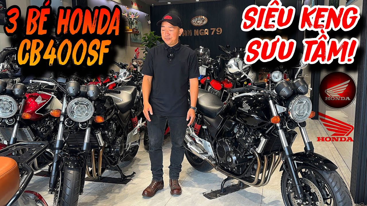 HONDA CB400SF SIÊU CỌP SƯU TẦM•3 XE TUYỂN CHỌN VÔ CÙNG ĐẸP ĐƯỢC ANH EM ĐAM MÊ ƯA CHUỘNG TÌM KIẾM 😎🏍️