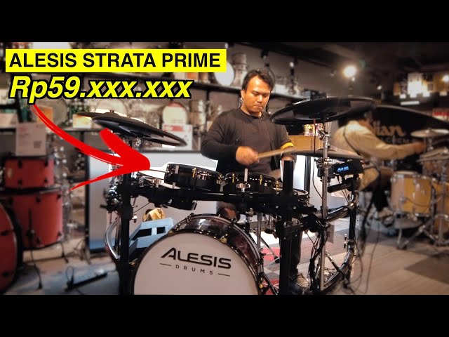 DRUM ELEKTRIK Rp59Jutaan ALESIS STRATA PRIME class=