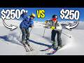 $250 vs $2,500 SKIING BUDGET CHALLENGE