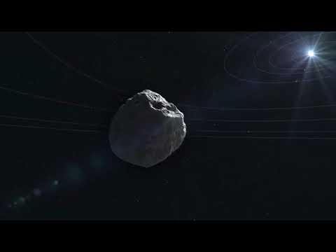 Revolving Asteroid Animation