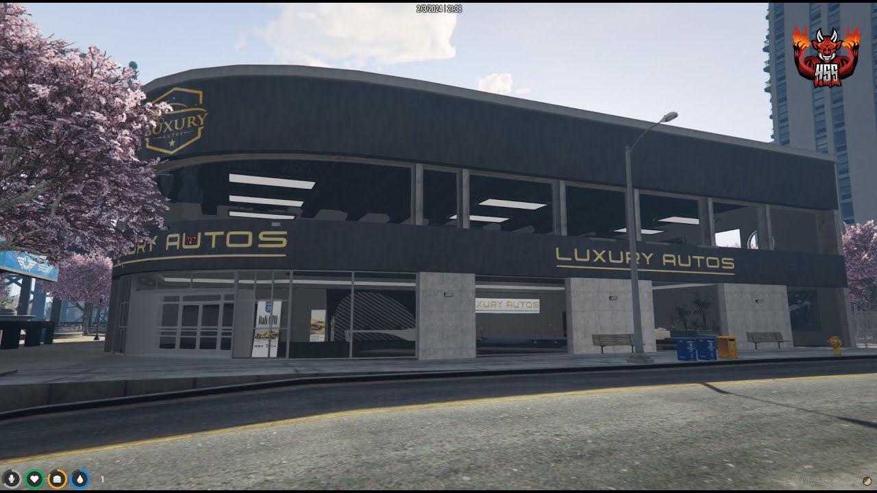 Fivem Liberty City Car Dealership Interior Mlo Youtube