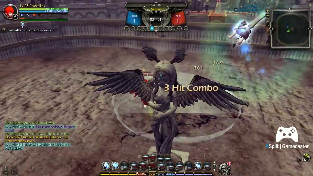 Dragon Nest INA : CryAchilles - Destroyer PvP (Vestinel Server)