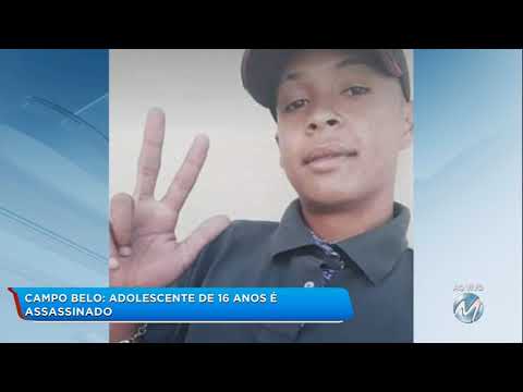 Campo Belo: adolescente é assassinado