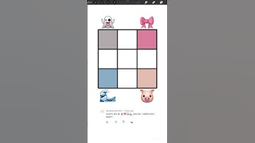 Digital Emoji Colour Mixing 👻+🎀+🐷+🌊=? #colormixing #emojimix #procreate