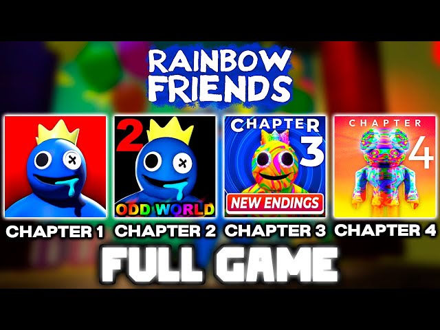 Rainbow Friends: Chapter 1, 2, 3, 4 - (Full Walkthrough) - Roblox class=