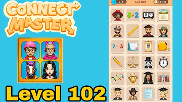Connect master match puzzle level 102 solution walkthrough 