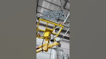 Suspended manual handling manipulator