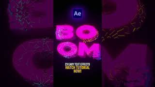 2x EASY Text Effects | After Effects Tutorial 2026