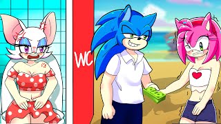 Sonic And Amy Rose's Dark Plot | Sonic The Hedgehog 2 Animation