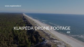 Klaipėda Drone Footage 4K