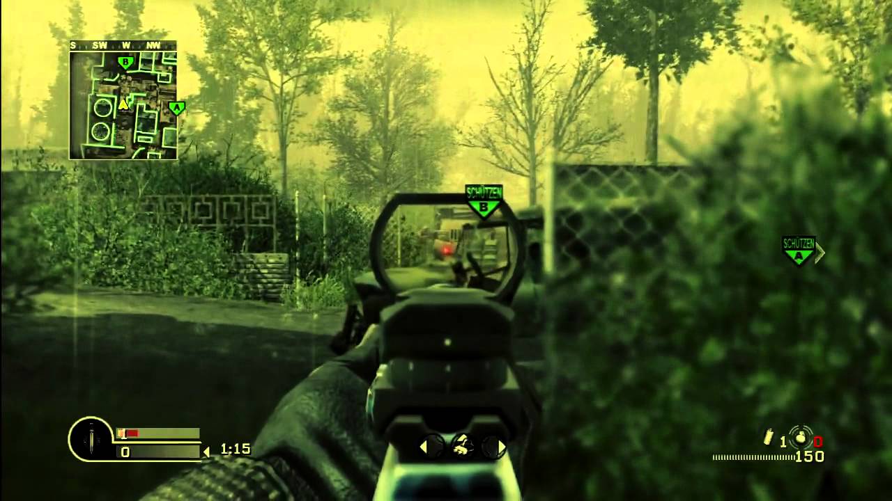 1 vs. 3 GB CoD 4 against Hairyyy