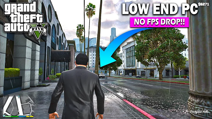 GTA V ✅Best Graphics Mod of 2022 for low end pc | with No FPS drop | Better Than NVE