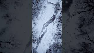 Shapes In The Frozen River