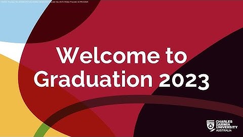 CDU Graduation | May 2023 | Faculty of Science and Technology