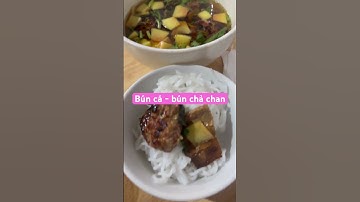 Bún cá, bún chả chan tại Lào Cai