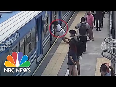 Watch: Woman Falls Underneath Moving Train And Miraculously Survives