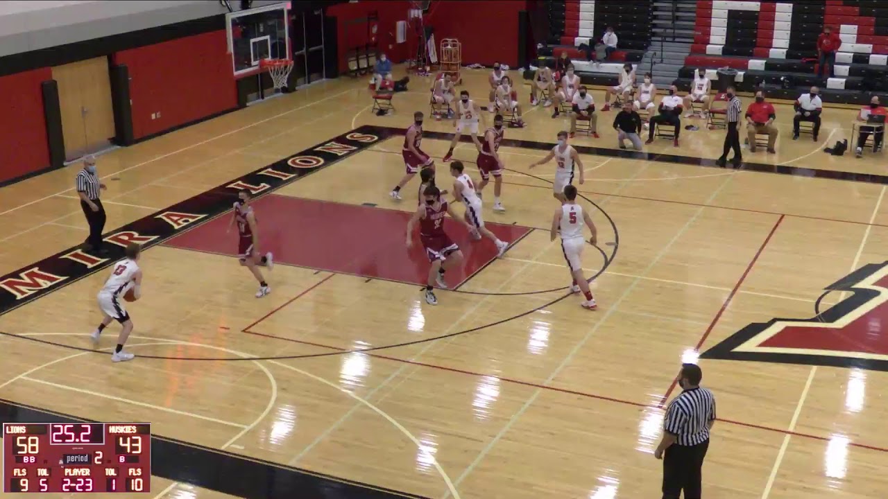 Lomira vs. New Holstein High Varsity Mens' Basketball YouTube