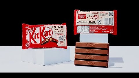"🍫 KitKat Chocolate Packaging Render |  3D Design in Cinema 4D 🍫"