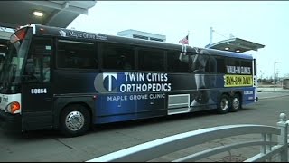 Maple Grove Transit tests ads on buses