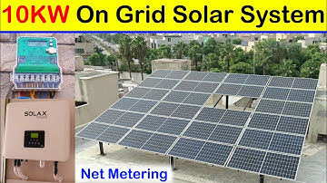 10 KW Grid tied solar system best quality installation | Net metering | Bahria Town