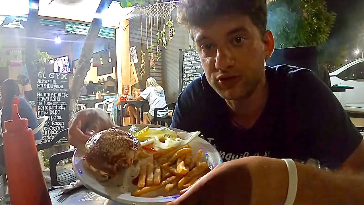 $3 Street Burger In Mexico 🇲🇽!!!